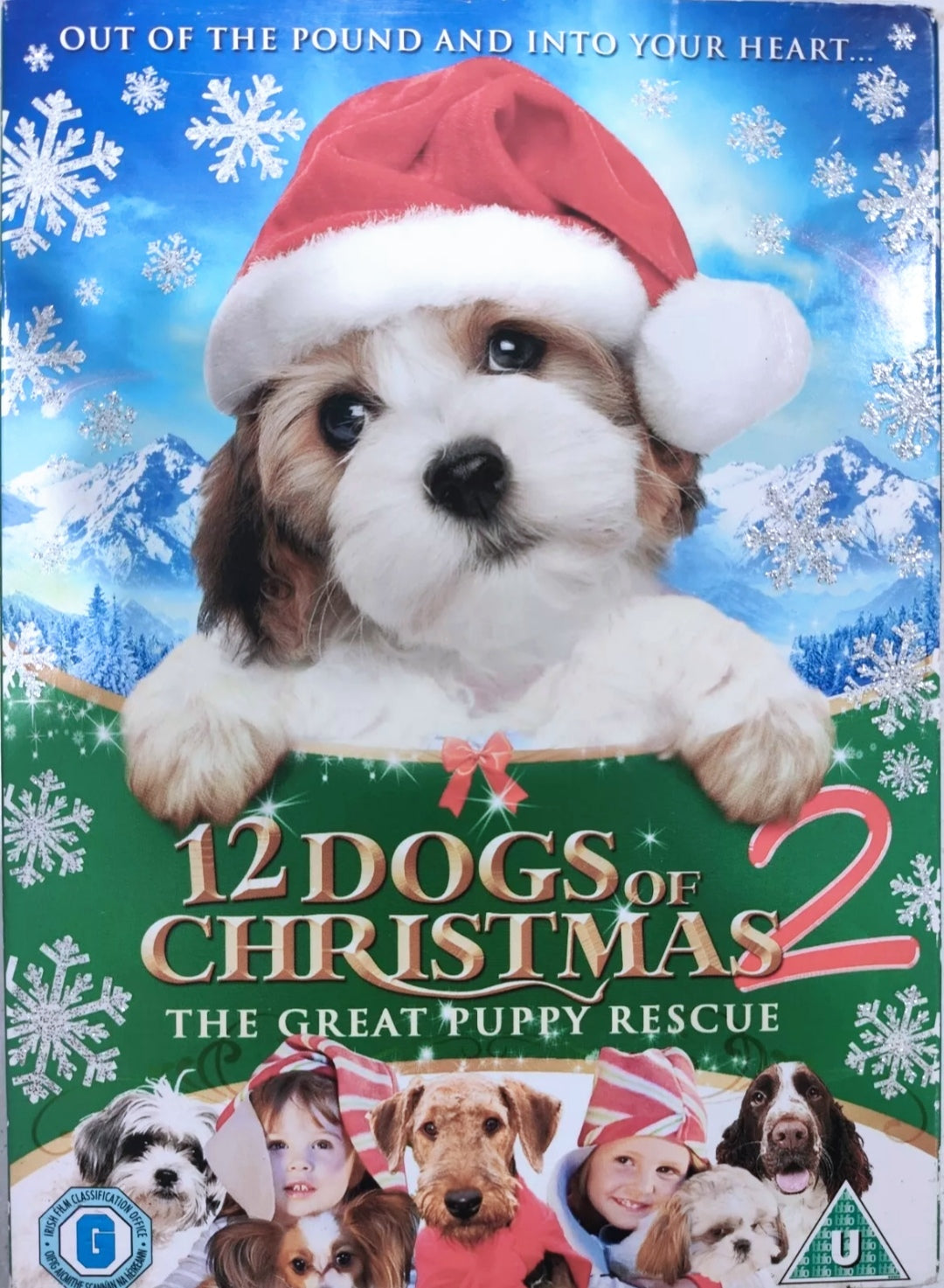 12 Dogs of Christmas 2 l : The great puppy rescue (DVD, 2012) New Hardcase Edition  pal